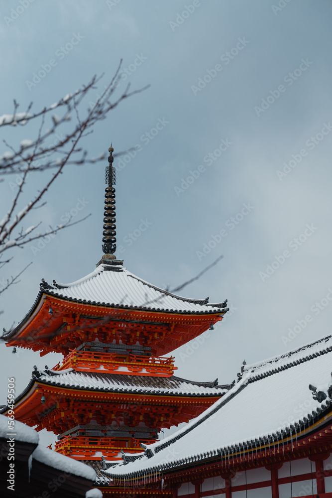 清水寺の冬