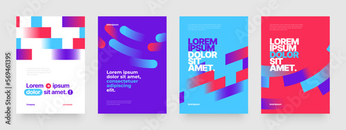 Vector layout template design for sports event, companies or any business related. Design with abstract flying rectangular shapes.