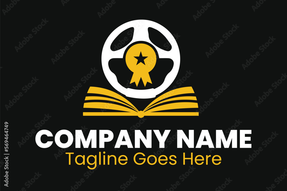 Attract More Students with a Strong Driving School Logo Design Template Idea Attract More Students with a Strong Driving School Logo Design Template Idea