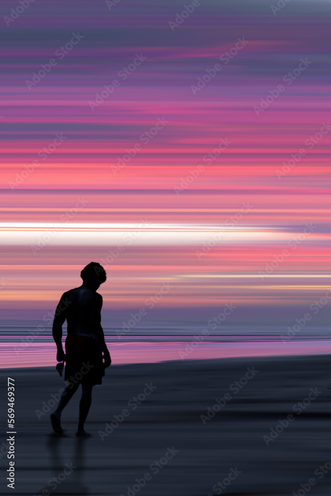 Fototapeta premium Sunset Colours, Sonnenuntergangsfarben