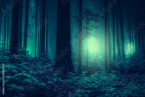 mystic forest photo