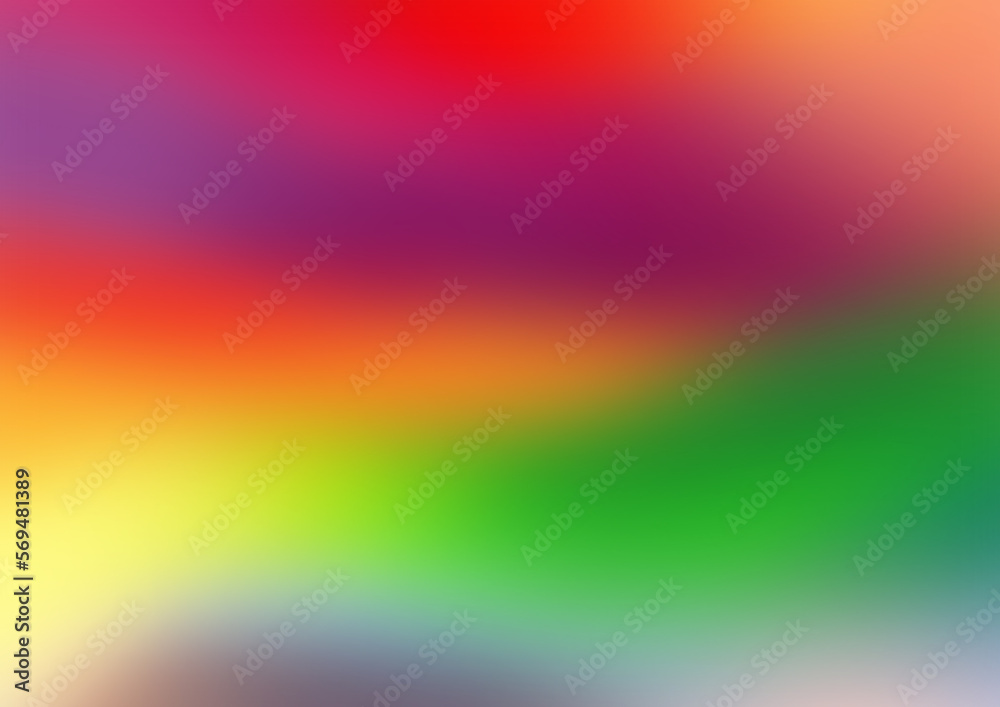 abstract blurred rainbow background