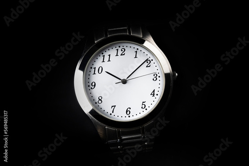 Wallpaper Mural classic wrist watch on a dark background Torontodigital.ca