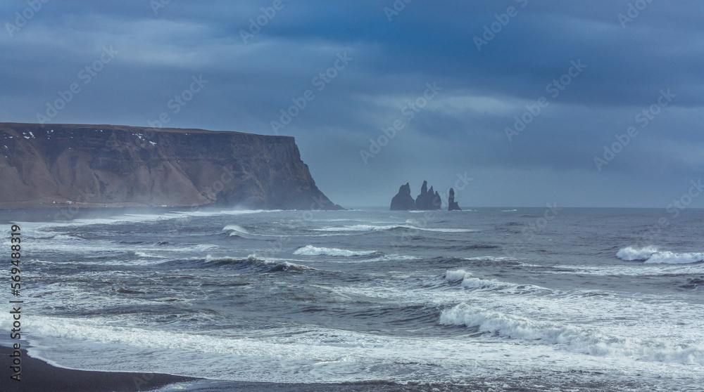 Reynisfjara blank beach Reynisfjara blank beach
