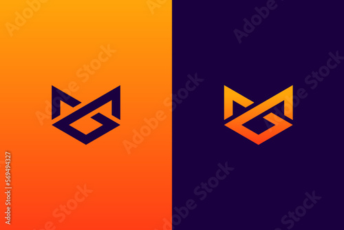 Initial Letter M Logo Template
