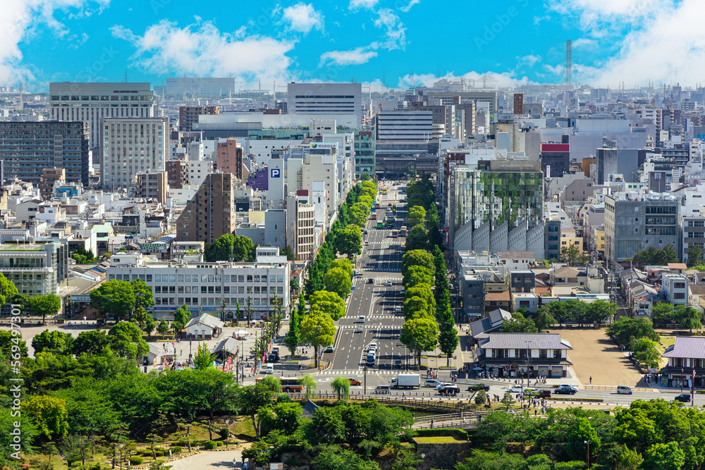 custom made wallpaper toronto digital都市風景イメージ 姫路の街