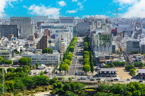 都市風景イメージ　姫路の街