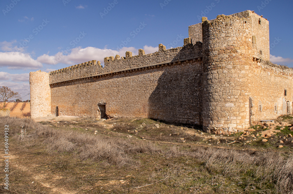 Castle of Santiago de la Torre, medieval fortress.