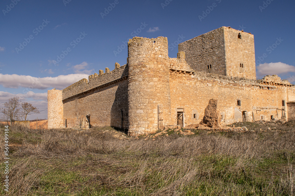 Castle of Santiago de la Torre, medieval fortress.