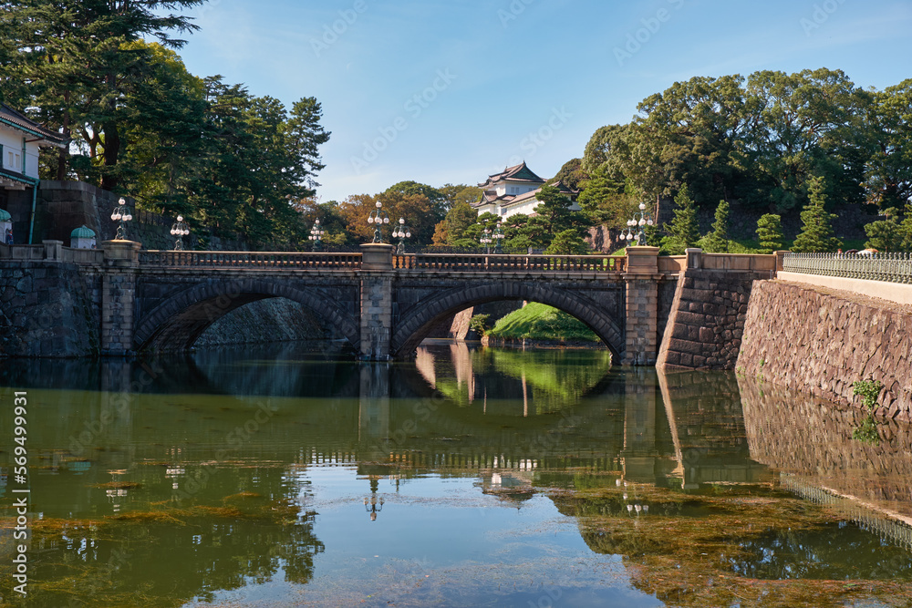 Seimon Ishibashi Bridge at Imperial Palace in Tokyo, Japan Seimon Ishibashi Bridge at Imperial Palace in Tokyo, Japan