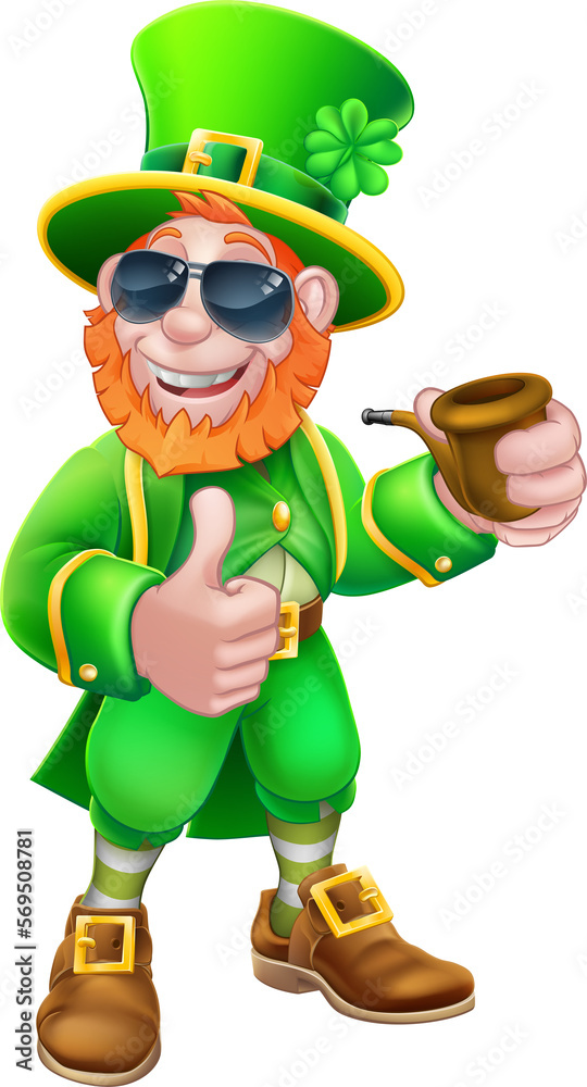 Leprechaun St Patricks Day Cartoon Character Leprechaun St Patricks Day Cartoon Character