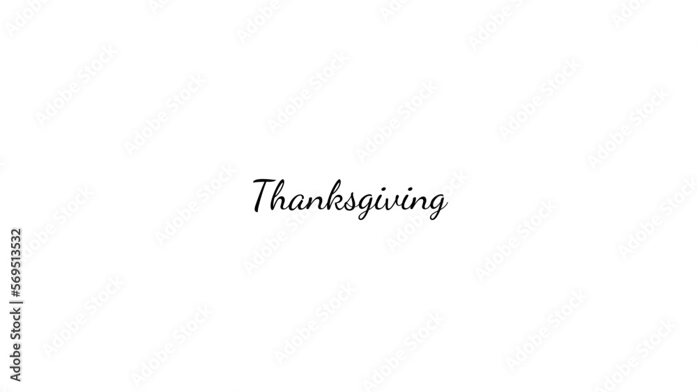 Thanksgiving wish typography with transparent background Thanksgiving wish typography with transparent background