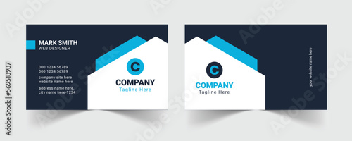Corporate business card template, Modern business card design template, Clean professional business card template, visiting card, business card template.