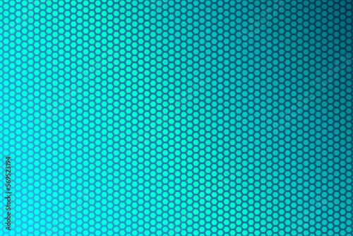 Pattern with geometric elements in blue-green tones. vector abstract gradient background