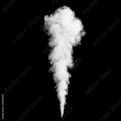 Abstract white puffs of smoke swirls overlay on black background pollution. Royalty high-quality free stock photo image of abstract smoke overlays on black background. White smoke explosion 