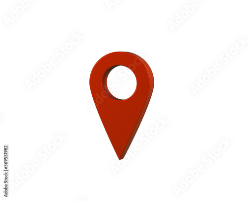 Free Download Red gps pointer symbol. satellite navigator for driver - GFXLoad