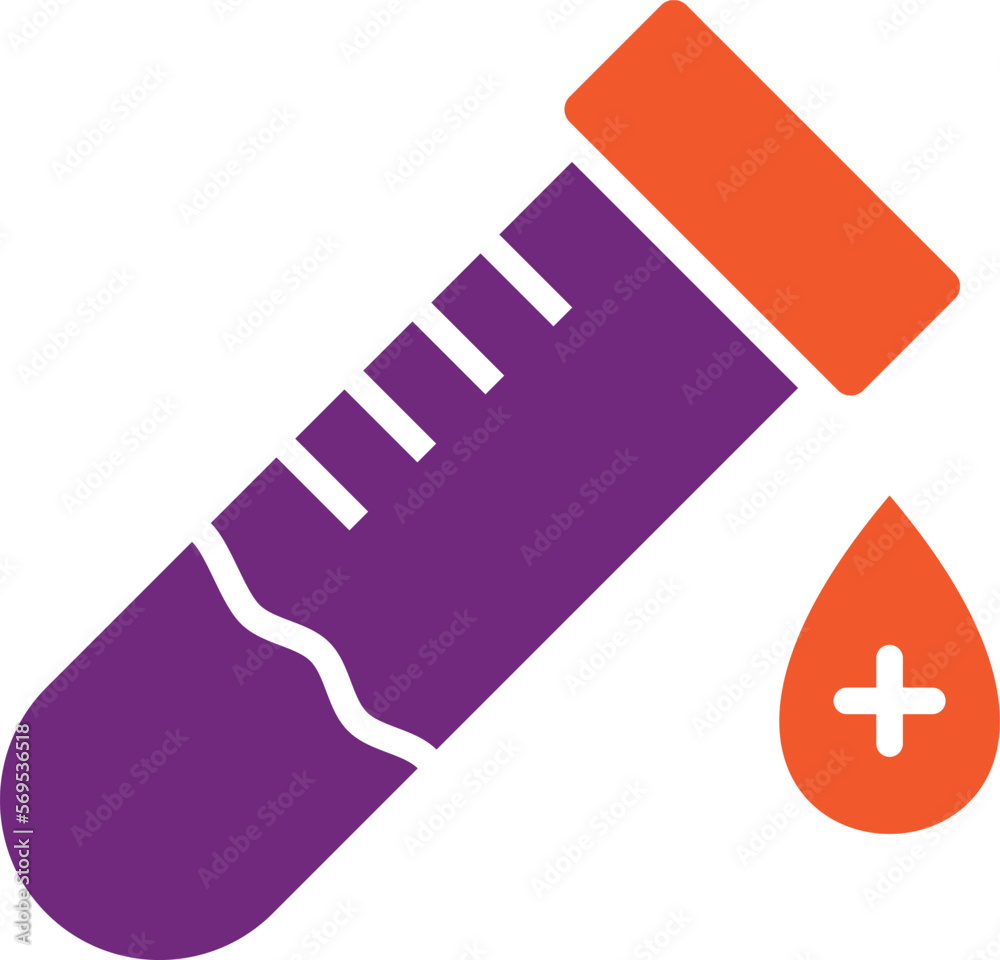 Blood sample Vector Icon Design Illustration Blood sample Vector Icon Design Illustration
