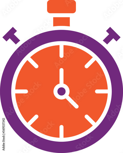 Stop watch Vector Icon Design Illustration