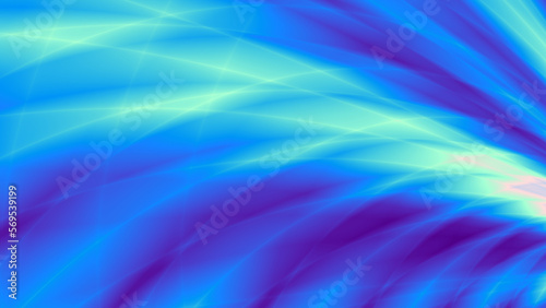 Water wave art blue web banner design