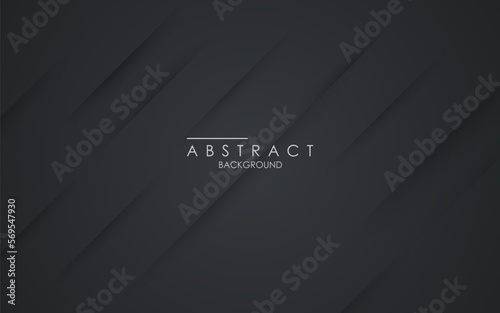 abstract modern black diagonal stripe with shadow and light background.eps10 vector