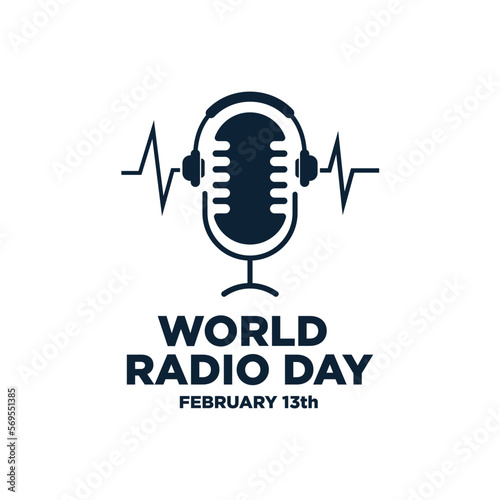 commemorate international radio day, international radio day logo