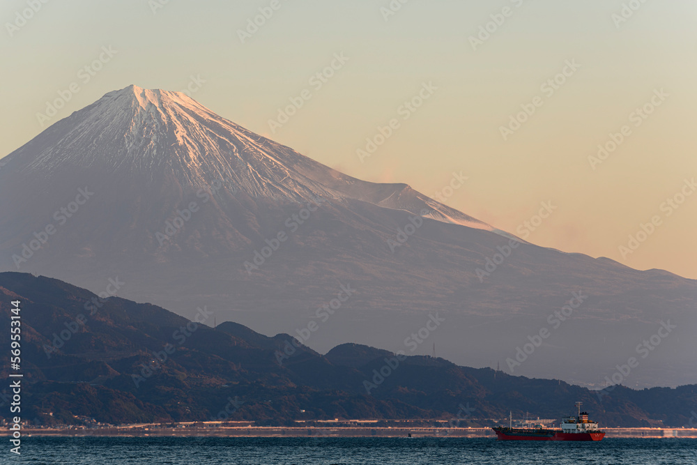 静岡県から見た富士山
