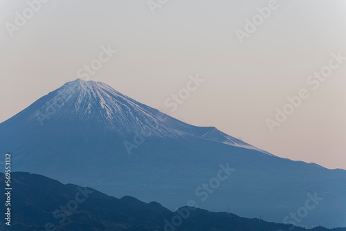 静岡県から見た富士山 