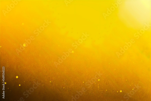 blurred bokeh yellow background or backdrop wallpaper with modern lines. ai generative