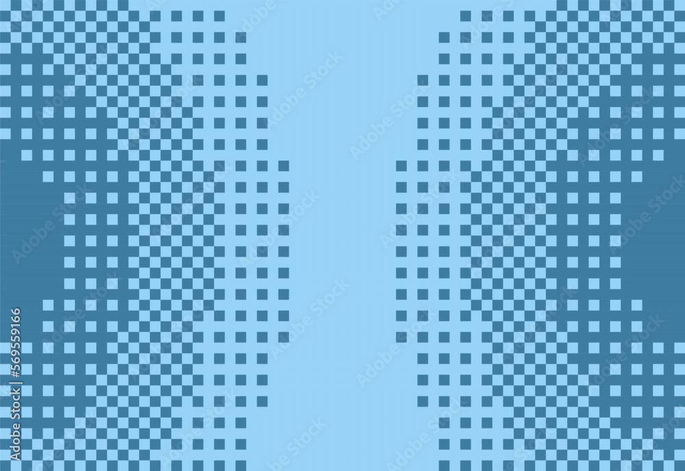 blue abstract background in pixel art style Stock Vector | Adobe Stock