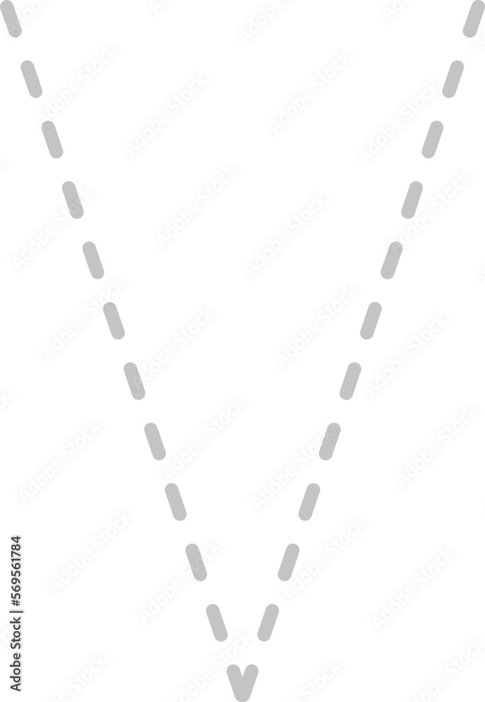 Uppercase Tracing Alphabet Dash V Uppercase Tracing Alphabet Dash V