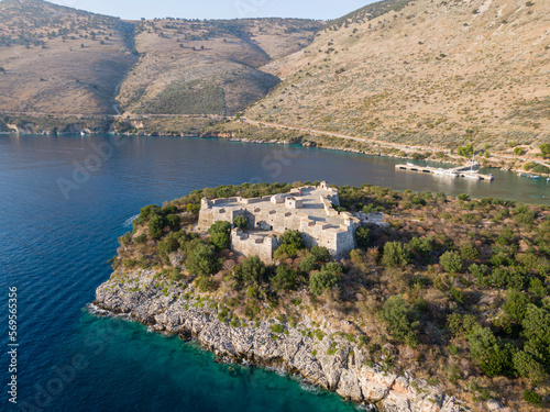 Above Castle Ali Pasha Tepelena Porto Palermo, Albania