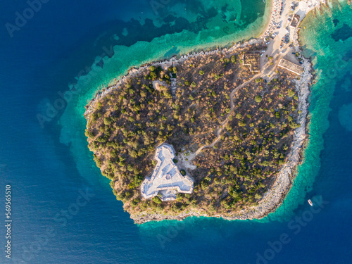 Above Castle Ali Pasha Tepelena Porto Palermo, Albania