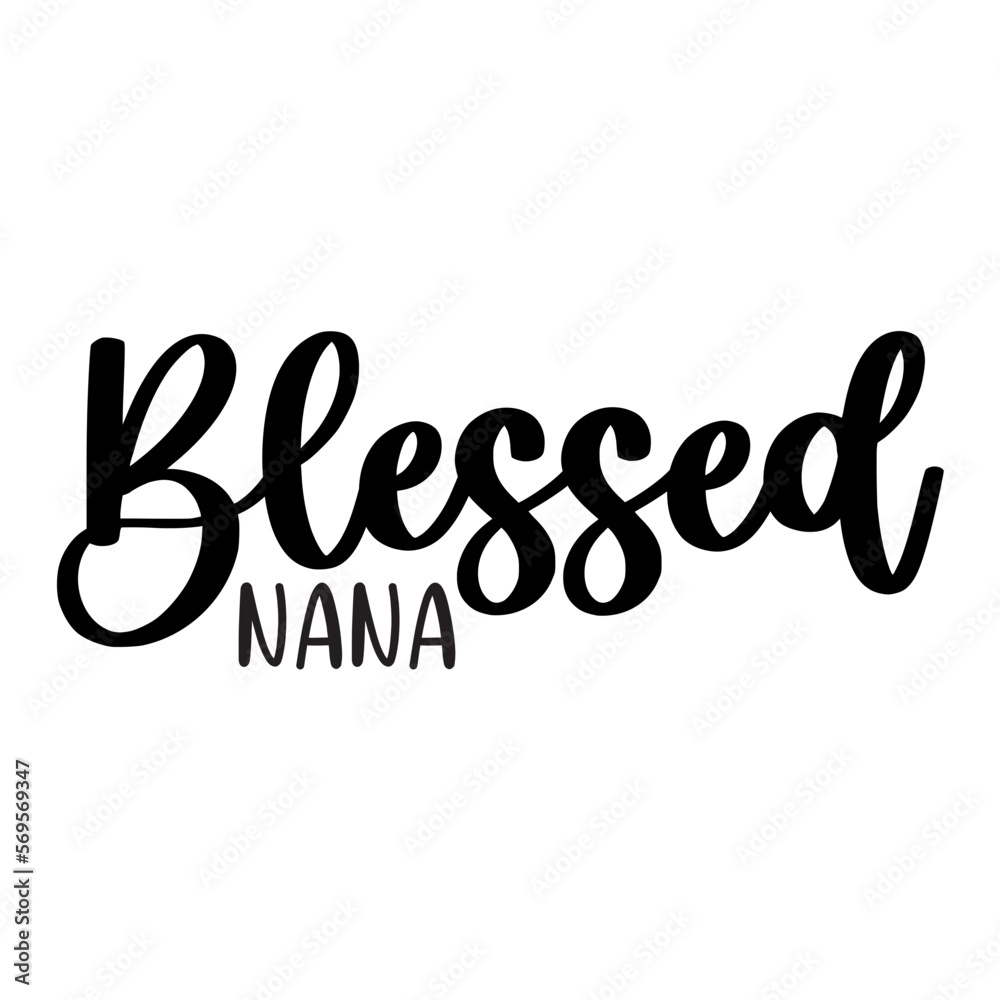 Blessed Nana svg