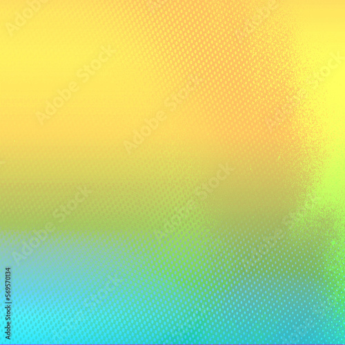 Yellow and blue gradient square background  Trendy social template for backgrounds  web banner  poster  advertisement  sports  events  and various graphic design works