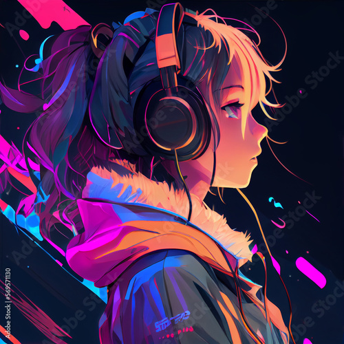 Lofi girl background