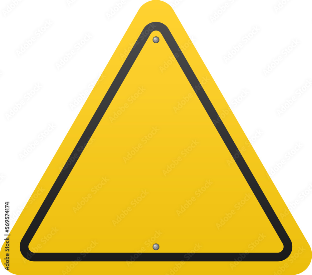 Empty traffic sign Empty traffic sign