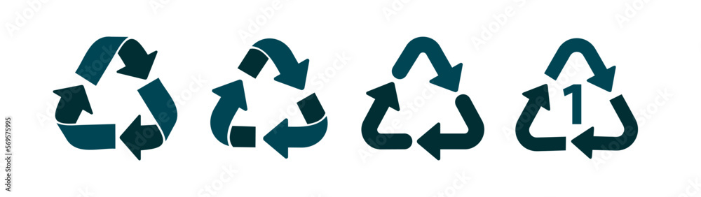 Flat icons for recycle spin, recycle , update , reload , refresh icon Flat icons for recycle spin, recycle , update , reload , refresh icon