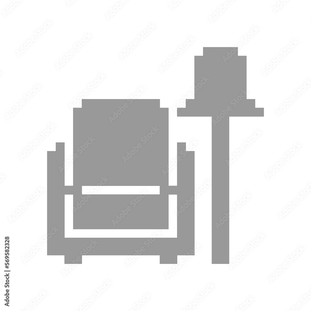 icon vector chair very important person template design