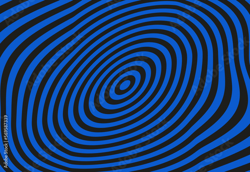 Retro groovy psychedelic optical illusion background 