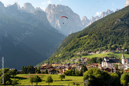 In volo sopra Molveno
