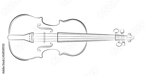Violino stile  photo