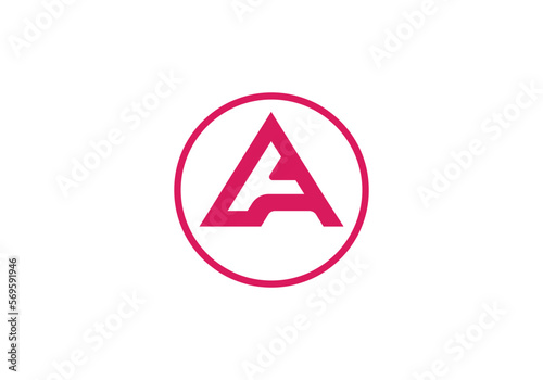 text letter A logo design Free Download text letter A logo design - GFXLoad