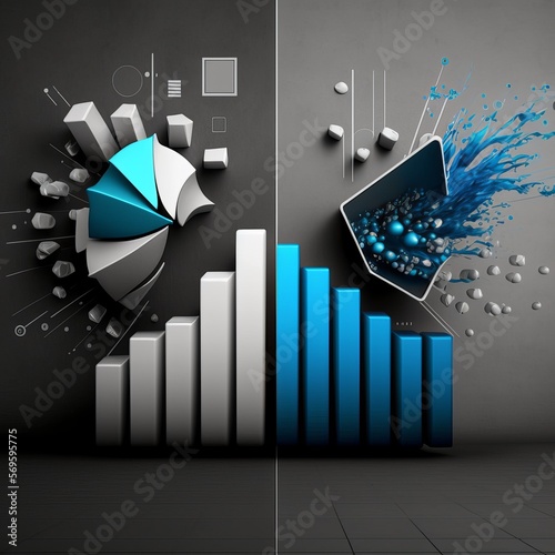 edesign it more profissional make it modern and use blue and grey colors v 4 photo