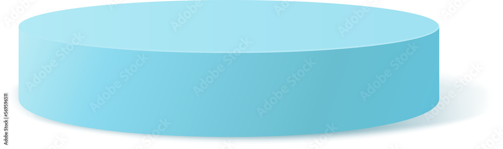 blue podium for trade show scene blue podium for trade show scene