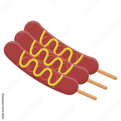 beef sausages stick