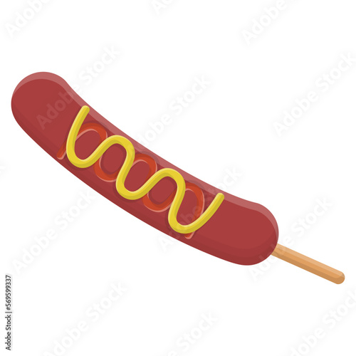 sausage illustration