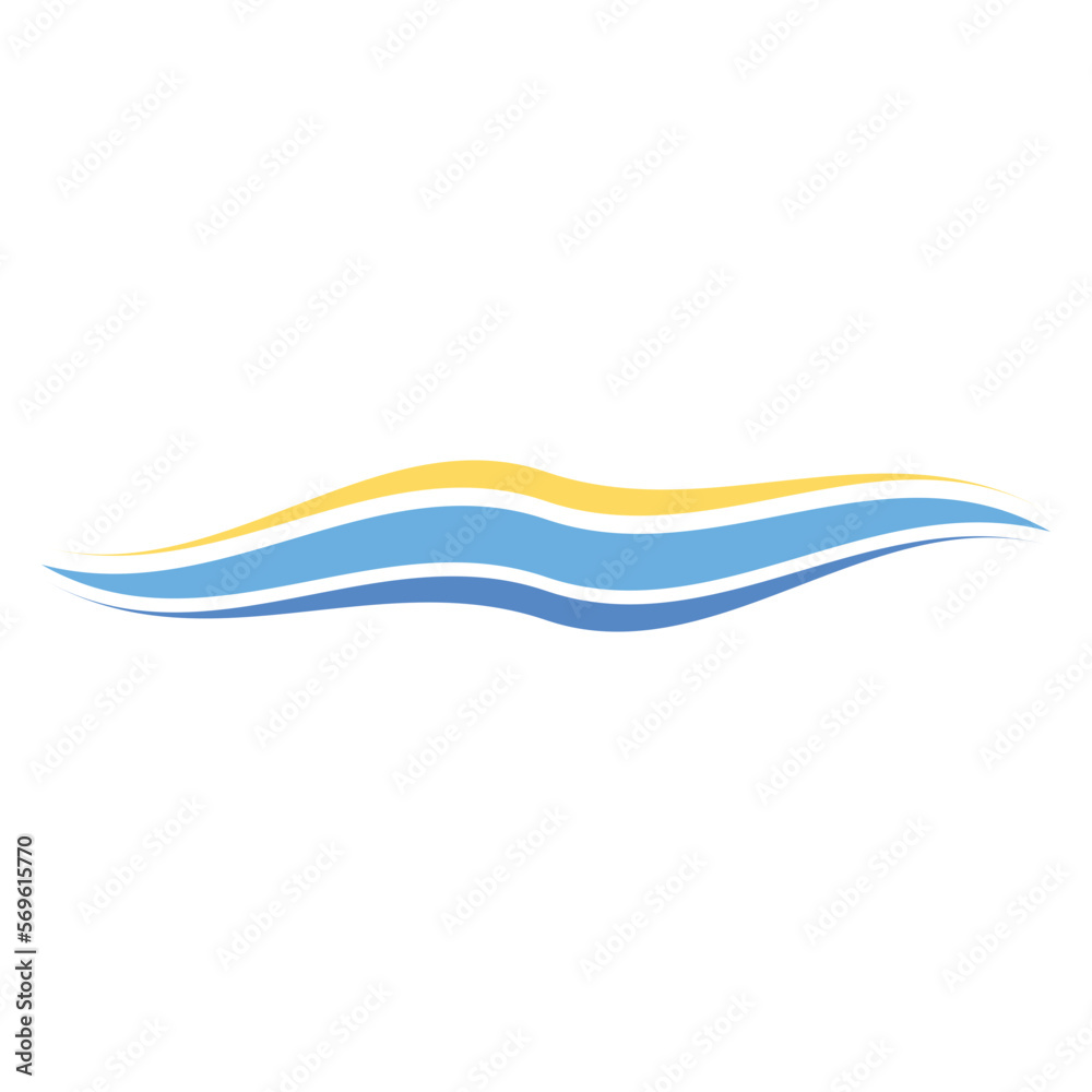 Wave Line Shape Wave Line Shape