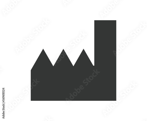 Monochromatic Manufacturer symbol. 
