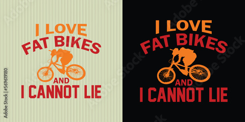 Bicycle T-shirt Design.
