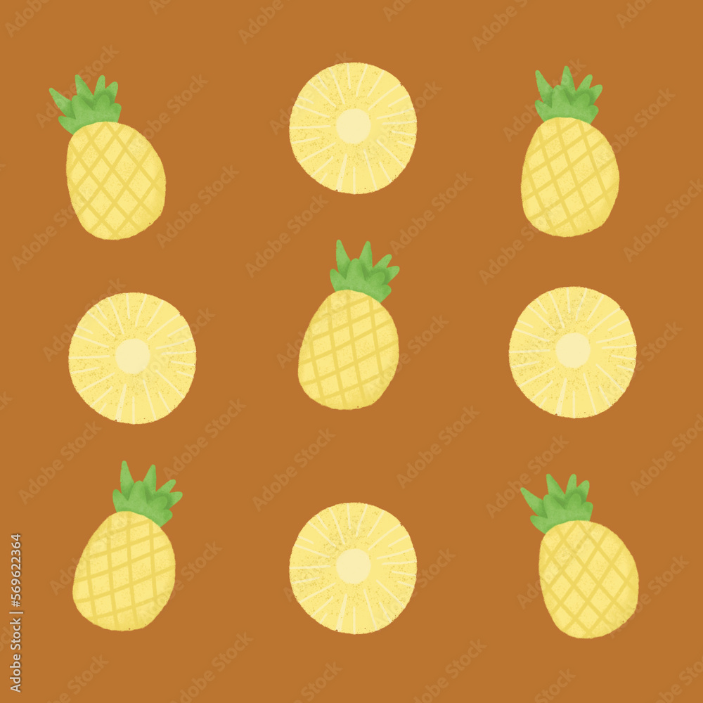 seamless pattern with fruits seamless pattern with fruits